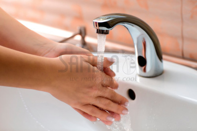 Сенсорный кран SLU 02N арт: 23028 Sanela Чехия (фото, схема)