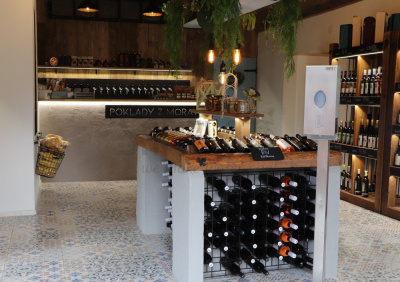 Автоматический дозатор жидкой и гелевой дезинфекции SLZN 71ESB арт: 85718 Sanela Чехия (фото, схема)