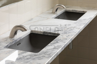 Сенсорный кран с дозатором мыла SLU 45MD арт: 03466 Sanela Чехия (фото, схема)