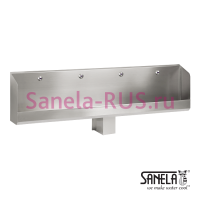 Писсуар желоб автоматический 2400мм SLPN 05EB арт: 91057 Sanela Чехия (фото, схема)