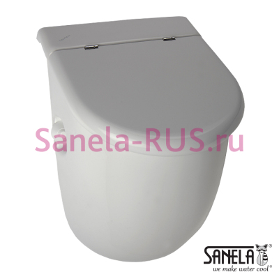 Автоматический писсуар Casa (Laufen) с крышкой SLP 33RZ арт: 01335 Sanela Чехия (фото, схема)