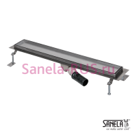 Нержавеющий водоотводящий желоб под плитку, 1150мм SLKN 11