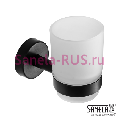 Нержавеющий держатель со стаканом SLZD 12N арт: 62121 Sanela Чехия (фото, схема)