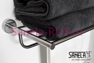 Нержавеющая полка для полотенец SLZD 37 арт: 62370 Sanela Чехия (фото, схема)