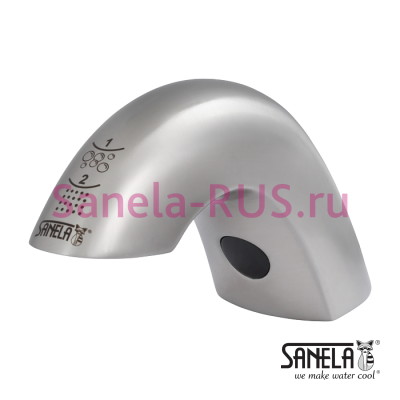 Сенсорный кран с дозатором мыла SLU 45MD арт: 03466 Sanela Чехия (фото, схема) Сенсорный кран с дозатором мыла SLU 45MD арт: 03466 Sanela Чехия (фото, схема)