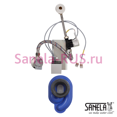 Сенсорный смыв писсуара SLP 07S арт: 11071 Sanela Чехия (фото, схема)