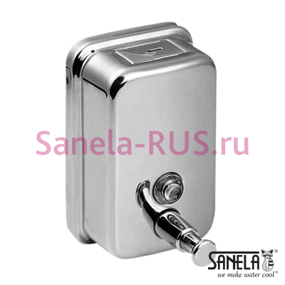 Нержавеющий дозатор жидкого мыла 1,25л SLZN 05 арт: 95050 Sanela Чехия (фото, схема) Нержавеющий дозатор жидкого мыла 1,25л SLZN 05 арт: 95050 Sanela Чехия (фото, схема)
