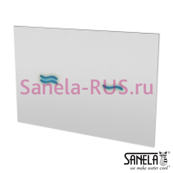 Сенсорная кнопка смыва унитаза, белое стекло SLW 30A Сенсорная кнопка смыва унитаза, белое стекло SLW 30A