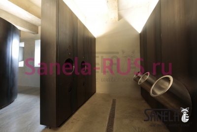 Нержавеющий антивандальный писсуар SLPN 06 арт: 91060 Sanela Чехия (фото, схема)