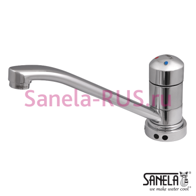 Сенсорный смеситель SLU 10 арт: 03100 Sanela Чехия (фото, схема)